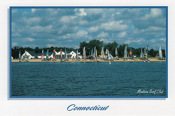 Madison, Connecticut - Madison Surf Club Postcard