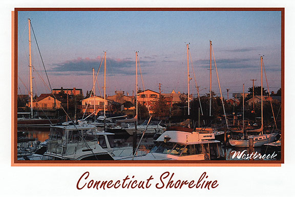 Connecticut Shoreline - Westbrook, CT, Postcard
