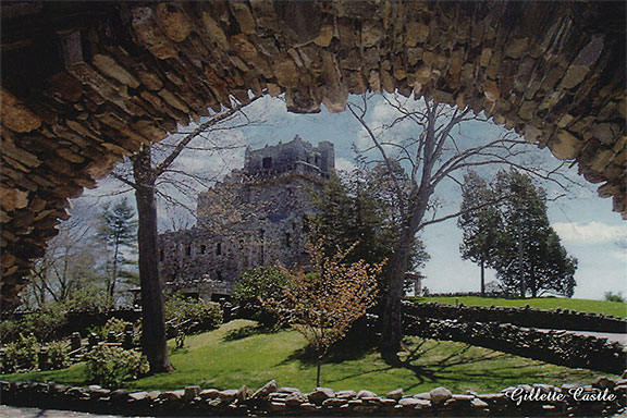 Gillette Castle Hadlyme, Connecticut, Postcard