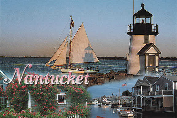Nantucket Island, Nantucket, MA, Postcard