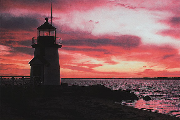 Nantucket Island, MA, Postcard