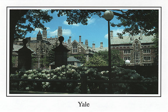 Yale University, Berkeley College, Postcard