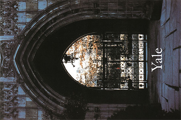 Yale University, Bartlett Tower, Postcard