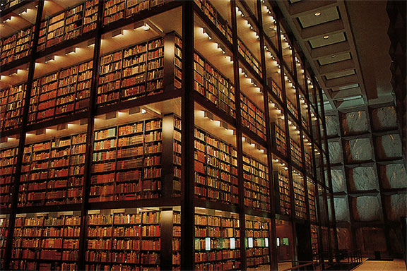 The Beinecke Rare Book and Manuscript Library Yale University, Postcard