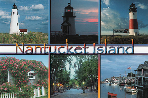 Nantucket Island, Postcard