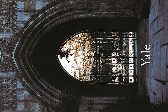 Yale University, Bartlett Tower, Postcard