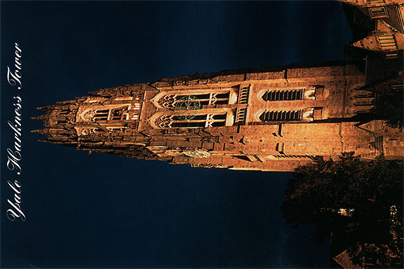 Yale Harkness Tower, Postcard